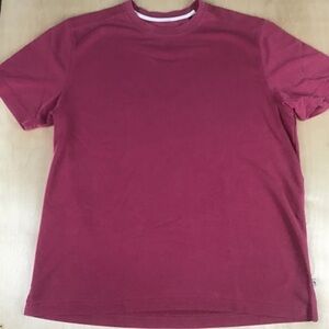 Tommy Bahama Mens Medium Crew Neck Short Sleeve T-Shirt Burgundy